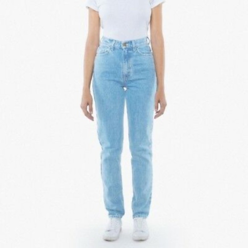 American Apparel High Waist Mom Jeans 25 VINTAGE